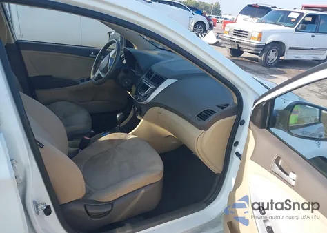 2014 Hyundai Accent Gls z USA, uszkodzony, nr VIN KMHCT4AE7EU664460